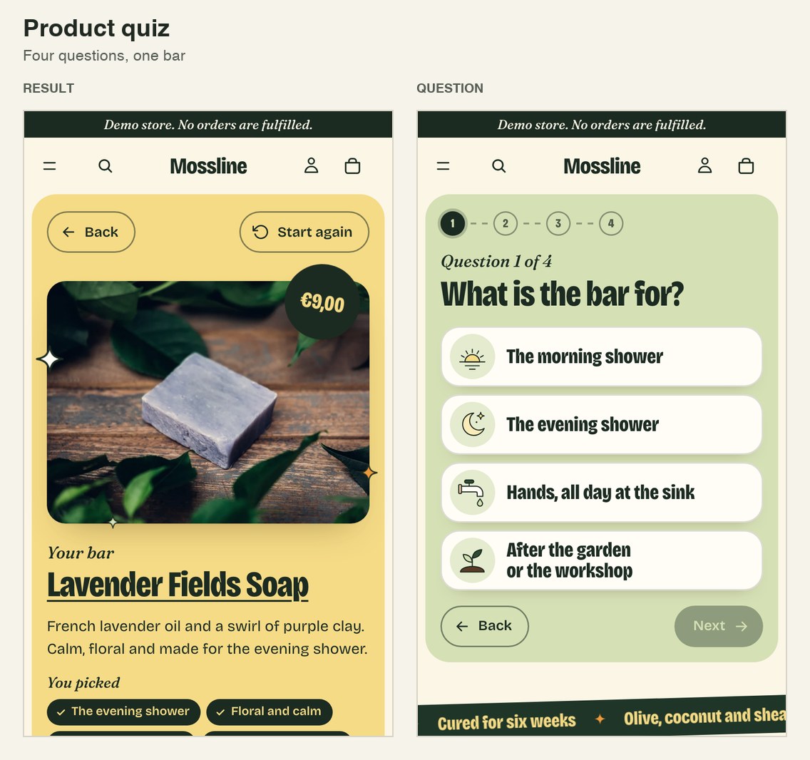 Quiz question: what is the bar for, with four answers to pick from.